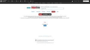 Internet Archive: Wayback Machine