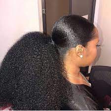 African American Hairstyles For Black Women Natural Hair Styles Big Ponytail Hair
