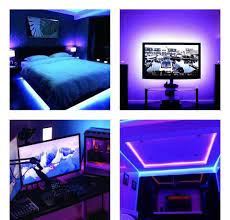 See more ideas about game room, room setup, led strip lighting. Pin By Ziona Mccray On Quick Saves In 2021 Led Strip Lighting Led Lighting Bedroom Room Setup