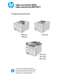 Download free driver for your hp printer. Hp Color Laserjet Pro M452 And Hp Color Laserjet Pro Manualzz