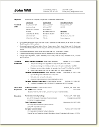 Skill Based Resume Sample Programmer Resume Examples Resume Skills Sample Resume