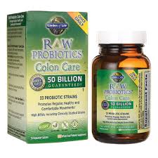 Garden Of Life Raw Probiotics Colon Health Capsules 30 Ct Vitamin C Probiotics Colon Care Healthy Digestion