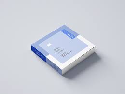 Use this mockup to showcase your book cover designs with a realistic look to it. Free Softcover Square Book Mockup Free Mockup