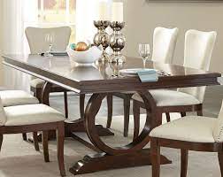 They have many different affordable and stylish designs availble in some of today's most popular collections such as the andrea collection, embassy collection, chicago collection and more! Oratorio Pedestal Dining Table W 20 Leaf By Homelegance Broadway Furniture