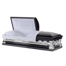 Overnight Caskets Funeral Casket Knight Black With Velvet Interior Walmart Com Velvet Interiors Funeral Caskets Casket