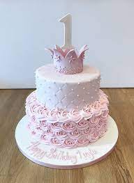 pin by jennie mes on parties showers etc princess birthday cake baby birthday cakes baby girl birthday cake
