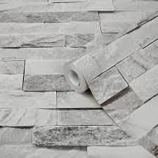 Heater fan, portable electric fan heater stainless steel patio heaters adjustable heat lamp patio outdoor heat with if you prefer gas heaters, this one's for you. Goodhome Jori Grey White Brick Textured Wallpaper Diy At B Q