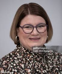 Tamara Weiss, Chief Risk Officer at Helaba, during the annual press... News  Photo