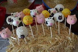 Farm Animal Cake Pops By Jamiescakepops On Etsy 21 00 Farm Animal Cakes Animal Cake Pops Farm Animal Birthday