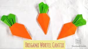 Cara membuat origami wortel sangat mudah dan sederhana, bisa menggunakan kertas origami,kertas kado atau kertas yang lainya sesuai dengan kebutuhan. Cara Membuat Origami Bentuk Wortel Youtube