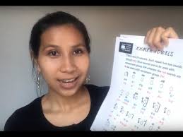Learn Khmer: Lesson 4 (Vowel aa [ា] & kaa [កា]