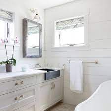 Maybe you would like to learn more about one of these? 75 Beautiful Shiplap Wall Bathroom With Gray Cabinets Pictures Ideas September 2021 Houzz