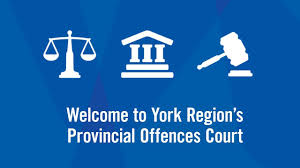 Provincial Offences Tickets York Region