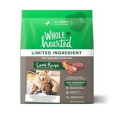 wholehearted grain free limited ingredient lamb recipe dry