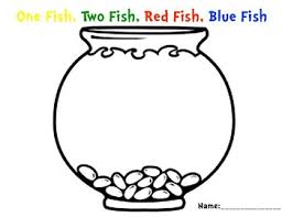 One Fish Two Fish Red Fish Blue Fish Worksheets Teaching Resources Tpt I created these one fish two fish printable snack mats for my son's preschool. one fish two fish red fish blue fish