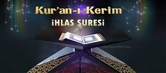 Memleketine giden kişi seferi midir? Ihlas Suresi Arapca Yazilisi Okunusu Ve Meali Huzur Dini
