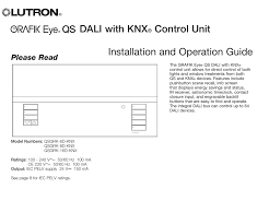 Grafik Eye Qs Dali With Knx