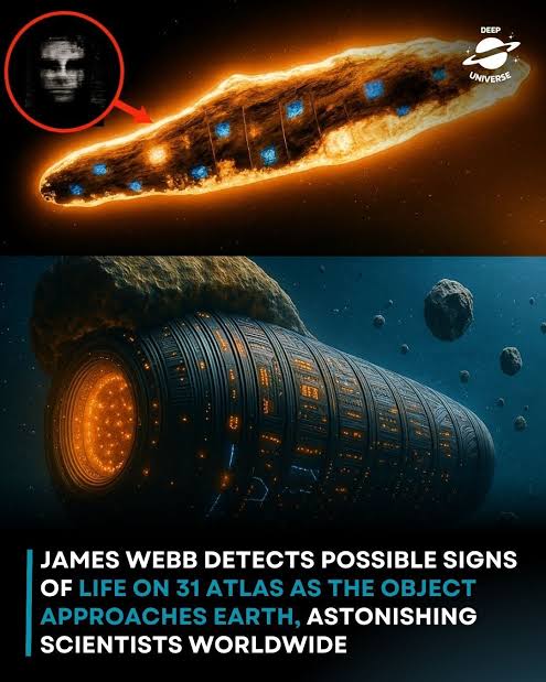 James Webb Telescope detects possible signs of life in 3I/ATLAS