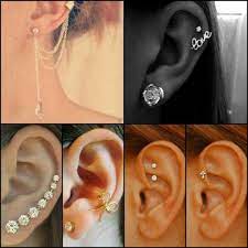 Pin By Noelle Stuart On My Style His Flava Cool Ear Piercings Piercings Cool Piercings