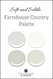 Farmhouse Country Paint Colour Palette Soft And Subtle Kylie M E Design Country Paint Colors Farmhouse Paint Colors Interior Rustic Paint Colors