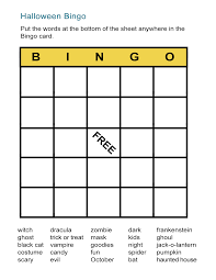 Or, this super cute paper witch! Halloween Printable Bingo Cards All Esl