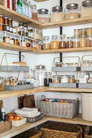 Enjoy free shipping & browse our great selection of kitchen storage & organization, kitchen islands & serving carts organize your kitchen cabinets or clear up the clutter in your basement with this essential shelving unit. Stylish Pantry Shelving To Keep Things Organized