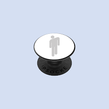 White Blohsh Popsocket Billie Eilish Billie Billie Eilish Merch