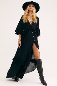 Paradiso Maxi Dress Maxi Dress Women Dresses Casual Summer Free People Black Dress