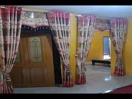 Gorden blackout motif minimalis polkadot dengan poni renda manik. Desain Gorden Pintu Kamar Cantik Dan Masa Kini Youtube