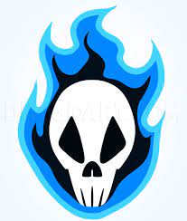 How To Draw A Fire Skull, Step By Step, Drawing Guide, By Dawn - Dragoart