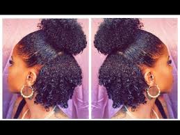 Half up half down hairstyles are great for every occasion, from casual like the office, to formal like weddings and proms. Half Up Half Down On Short Natural Hair Natural Hair Styles Short Natural Hair Styles Half Up Hair