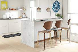 This customizable bar stool from holsag has a classic ladderback design that will look great with virtually any style of kitchen décor. Shopping For Counter Bar Stools Room Board