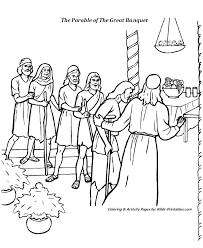 The Parable Of The Great Banquet Bible Crafts Bible Crafts For Kids Bible Activities For Kids