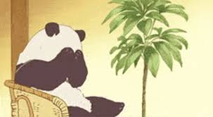 Sad Panda Embarrassed GIF | GIFDB.com