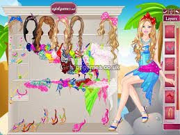You Can Online Play Barbie Dress Up Colorful Swimsuits Game Free At Girlstopgames Co Uk In This Gir Dress Up Games Online Barbie Dress Up Games Girls Dress Up
