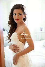 Love The Swept Side Hair With Hairpiece For Bride Bride Hairstyles Bridal Hair Hair Styles