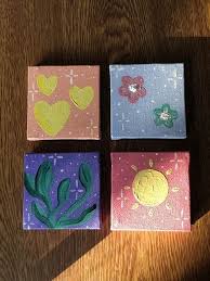 30 Diy Easy Canvas Painting Ideas For Beginners Small Canvas Art Simple Canvas Paintings Small Canvas Paintings