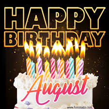 The moon controls your cancer personality, while leo governs your leo side. August Animated Happy Birthday Cake Gif Image For Whatsapp Download On Funimada Com
