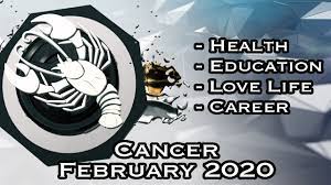 2021 cancer health & wellness horoscope. Cancer Monthly Horoscope February 2020 Forecast Astrology In Hindi Youtube