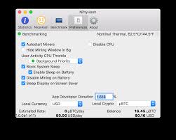 There are a few more cpu coins than these. Niftyhash An Apple Mac Mining Gui Client For Mr Nicehash Steemkr