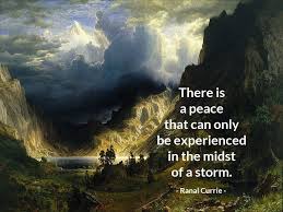Ranal Currie On Twitter There Is A Peace That Can Only Be Experienced In The Midst Of A Storm Quote Peace Storm