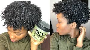 First, it has great damage to scalp, resulting in increased dandruff. New Eco Styler Black Castor Flaxseed Gel Wash And Go On Natural Hair Youtube
