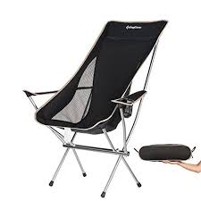 Introducing Kingcamp Ultralight Strong High Back Folding Chair With Armrest Cup Holder Only 37 Lbs Vs 265 Lbs Picnic Backpack Camping Chairs Camping Furniture