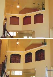 Wall Niche Faux Iron Decor Before After Niche Decor Wall Niche Niche Design