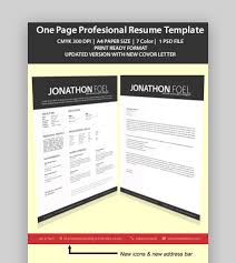 The sample resumes should be what is. 25 Best One Page Resume Templates Simple To Use Format Examples 2020