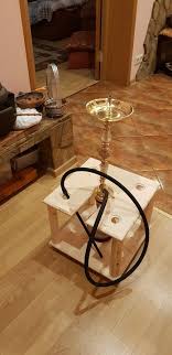 Hookah Table Handmade Stolik Dlya Kalyana Svoimi Rukami Prodolzhenie Sleduet Stoliki Svoimi Rukami Dekor Bara Loft Dizajn Interera