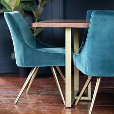 Buy velvet dining chairs and get the best deals at the lowest prices on ebay! Abitare Uk Baker Furniture Amy Dining Chair Teal