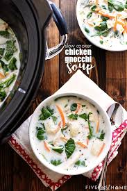 This recipe is a good soup recipe but i've garden its thicker with less veggies. Slow Cooker Olive Garden Chicken Gnocchi Soup Fivehearthome