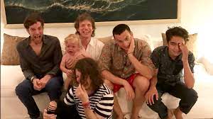 Gabriel jagger was born gabriel luke beauregard jagger on december 9, 1997, to mick jagger and jerry hall. Mick Jagger Poses For Pic With All 4 Sons On His 75th Birthday