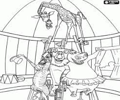 Madagascar 3 coloring pages kids party inspiration in. Madagascar Coloring Pages Printable Games